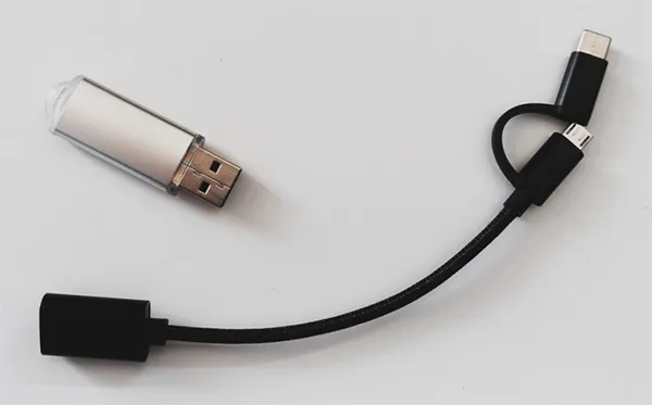 back up android photos with usb flash drive