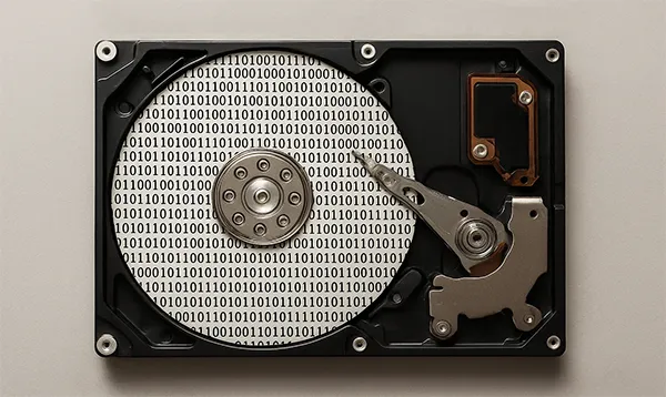 écraser le disque dur