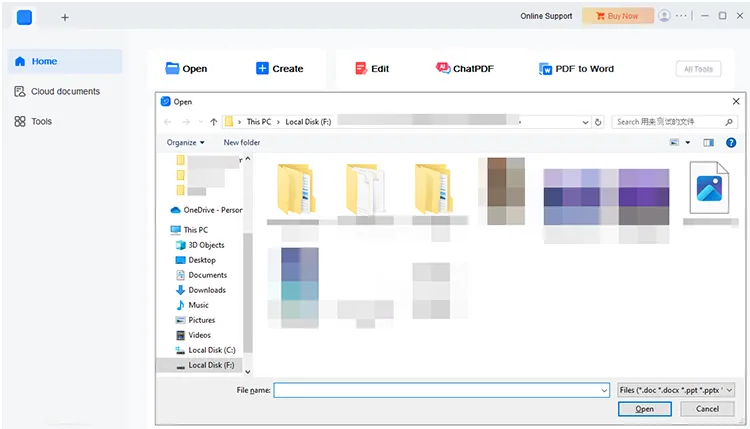 create pdf from files