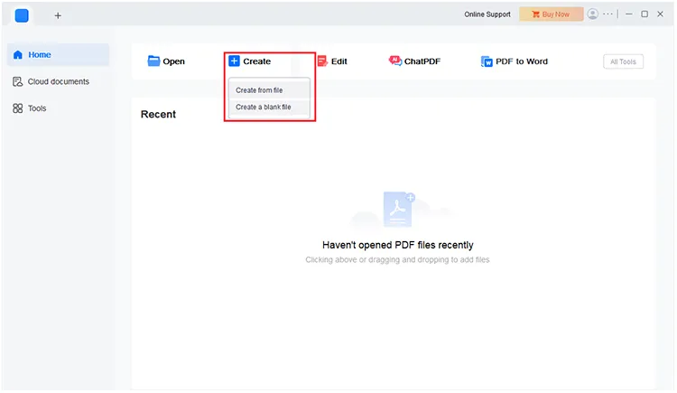 create pdf