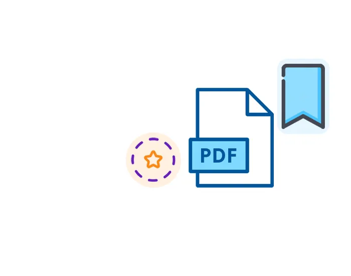 adicionar marcadores e anotações ao PDF