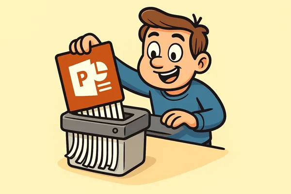 PowerPoint-Dateien endgültig vernichten