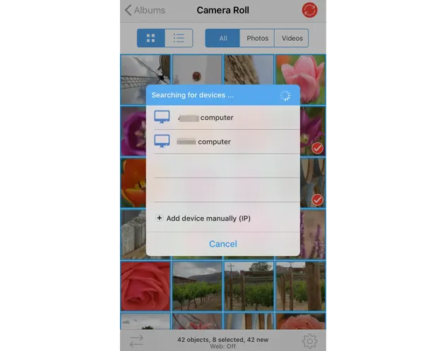 Baixe fotos do iPad para um pen drive com o Photosynth.