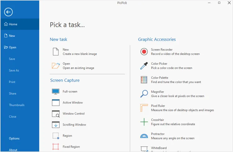 Snagit-Ersatz – PicPick