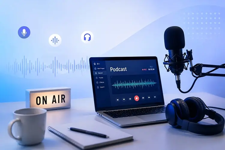 logiciel d'enregistrement de podcasts