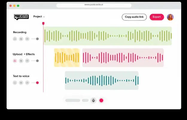 Podcastle – le meilleur logiciel d'enregistrement de podcasts par IA