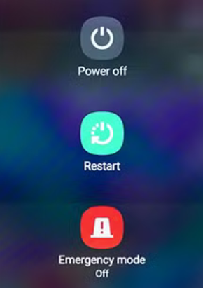 restart the device