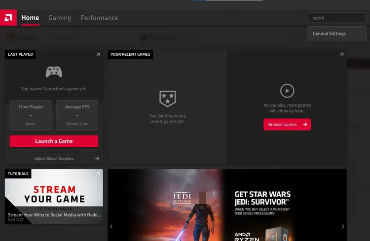 Gravador de jogos prático - Radeon Relive