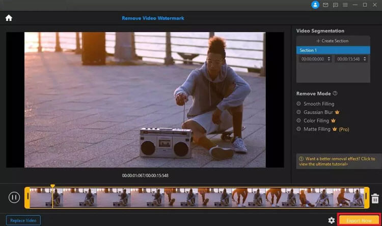 export edited video