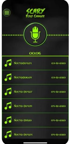 Application de changement de voix effrayante - Changeur et enregistreur de voix effrayant
