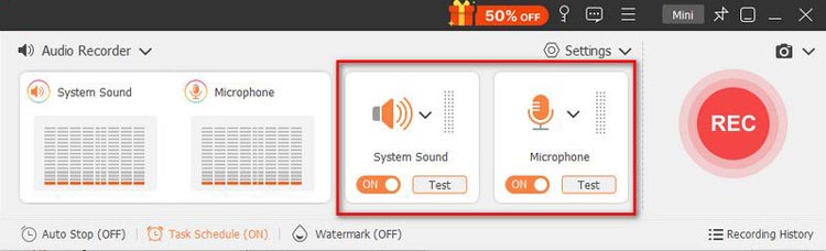choose audio source