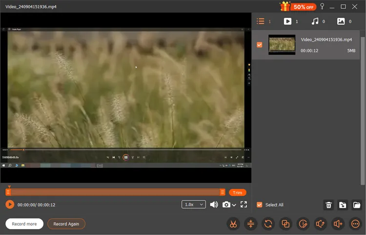 Après l'enregistrement, montez et enregistrez la vidéo sur votre ordinateur.