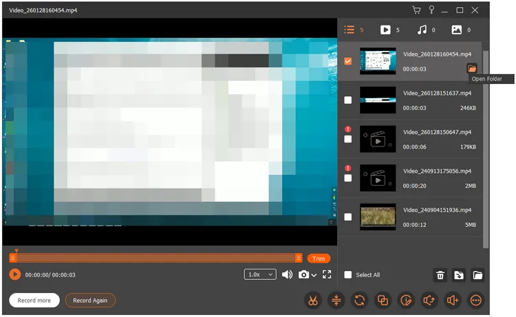 儲存影片並將其保存在您的 Windows 電腦上。