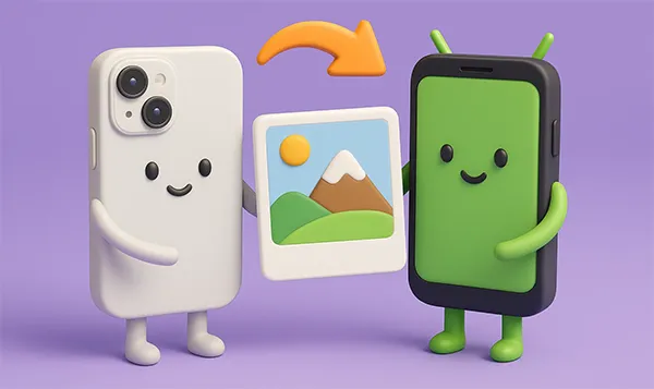 Cómo enviar imágenes de iPhone a Android