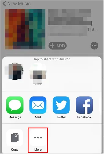 share music from iphone to mac with airdrop