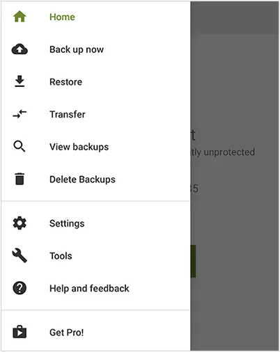restore call logs to the new android device with sms backup and restore
