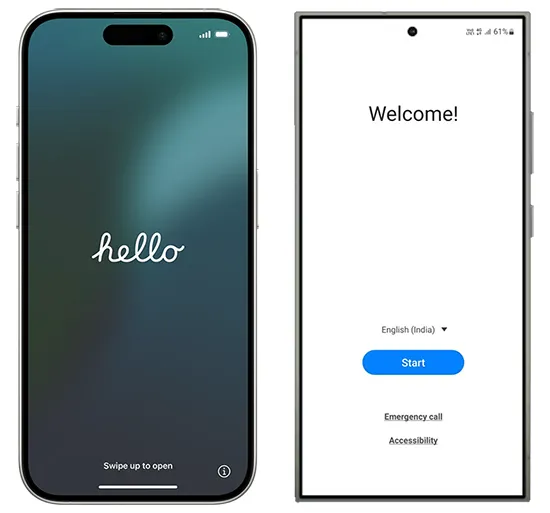 das neue Telefon einrichten