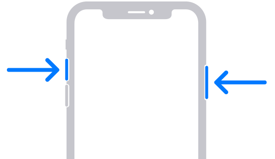 take screenshots to save messages on iphone