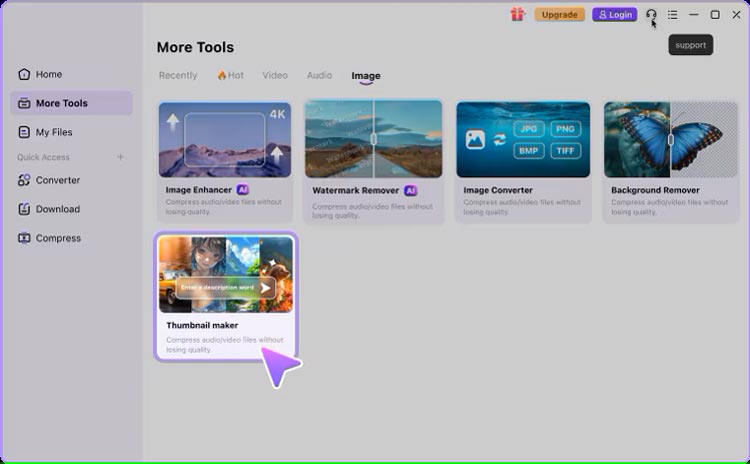 access ai thumbnail maker