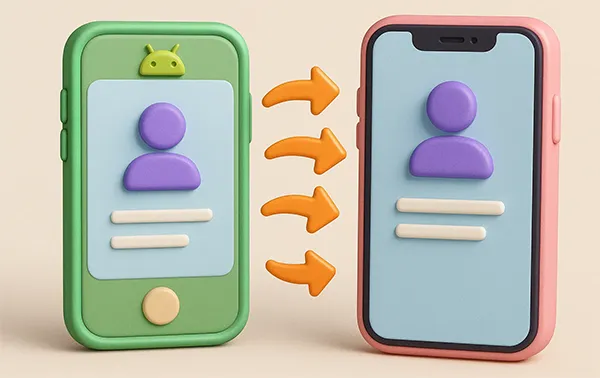 Cómo transferir contactos de Android a iPhone