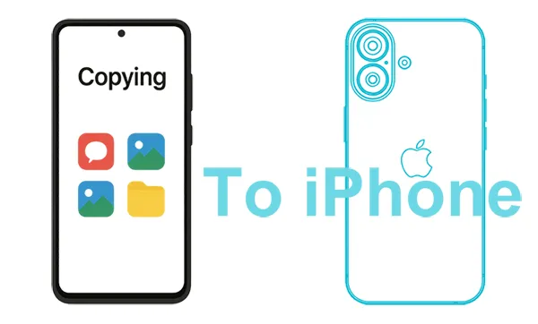 come trasferire dati da Android a iPhone