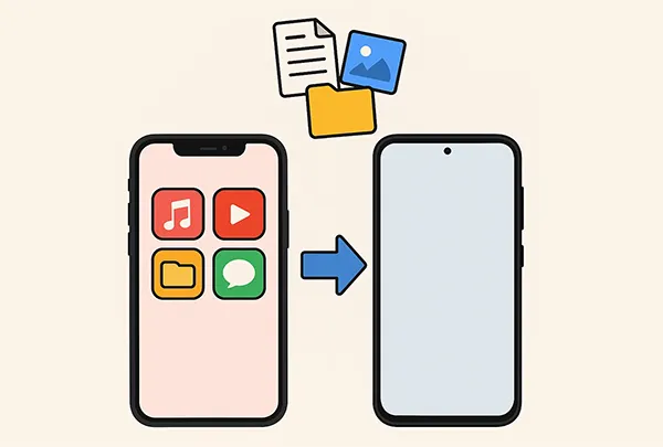 将文件从 iPhone 传输到 Android