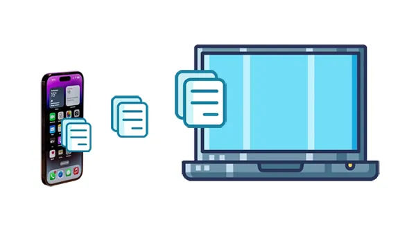 transfer files from iphone to pc
