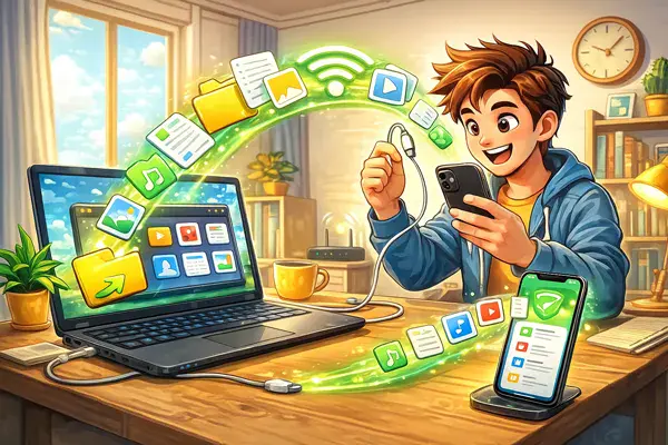 Transferir archivos de PC a iPhone sin iTunes