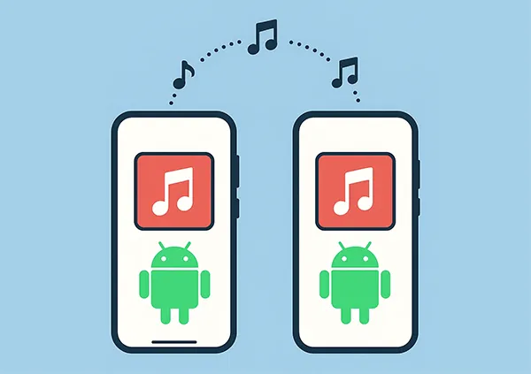 comment transférer de la musique d'Android vers Android