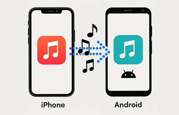 如何将音乐从 iPhone 传输到 Android
