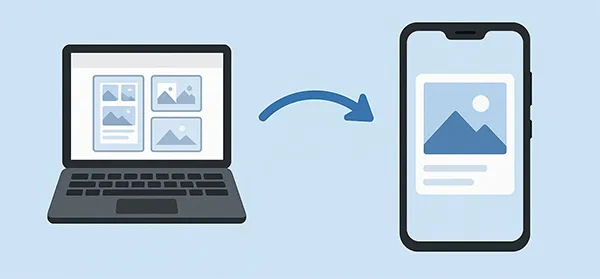 как перенести фотографии с компьютера на андроид
