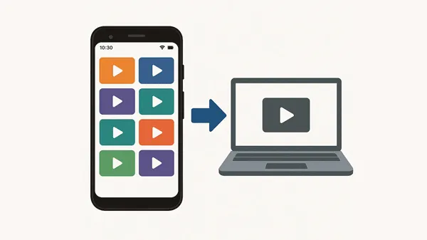 transfer video from android to pc