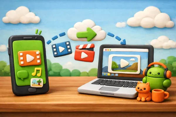 AndroidからMacに動画を転送する方法