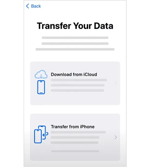 move phone number to a new iphone with quick start