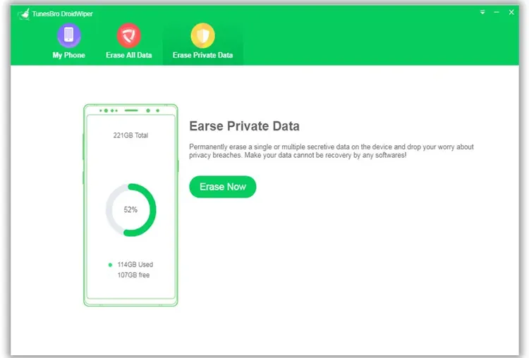 tunesbro droidwiper pour Android