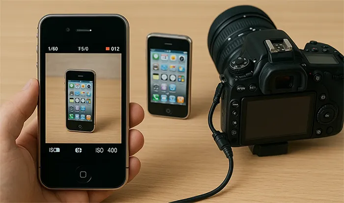 utiliser l'ancien iPhone comme moniteur