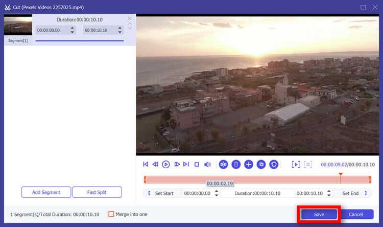 save video