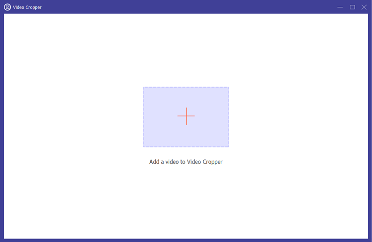 upload a video to crop
