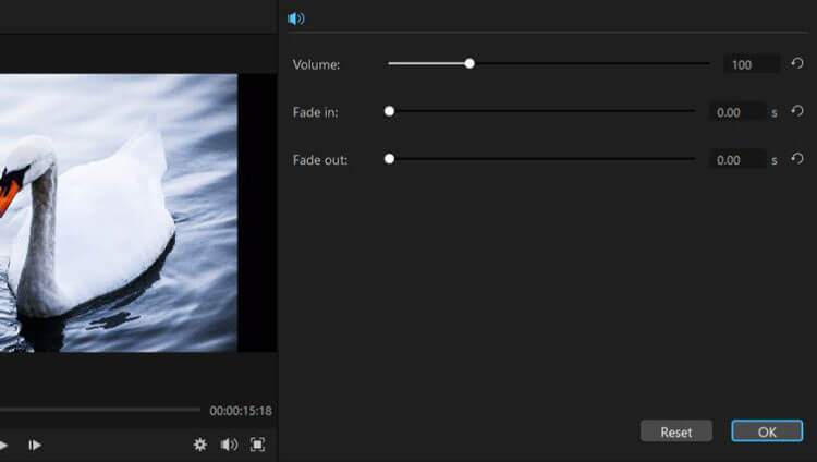adjust volume