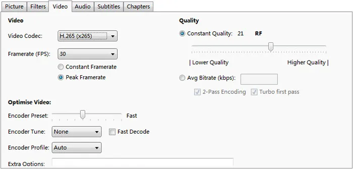 сжимайте видео с помощью Handbrake