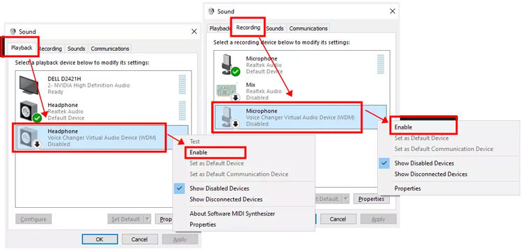 fix device detection problems