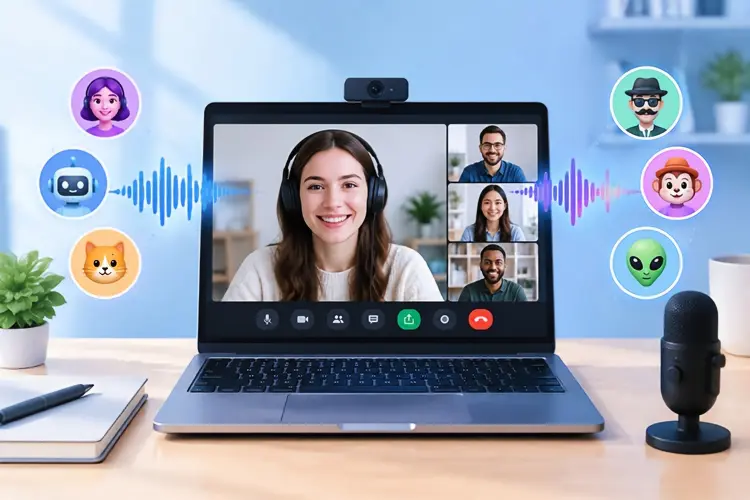 Modificador de voz para Zoom