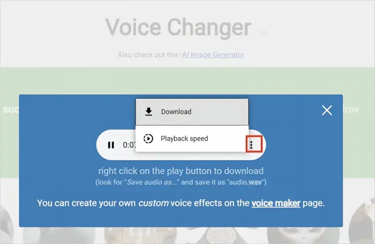 descargar audio