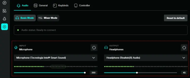 Vérifiez les paramètres audio de VoiceMod pour résoudre les problèmes de fonctionnement.