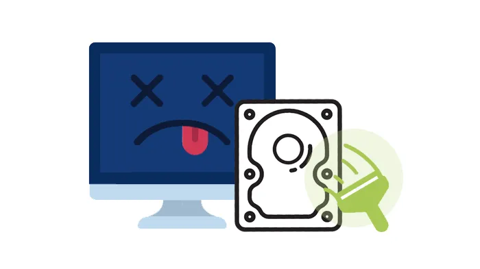 how to wipe a hard drive on a dead computer