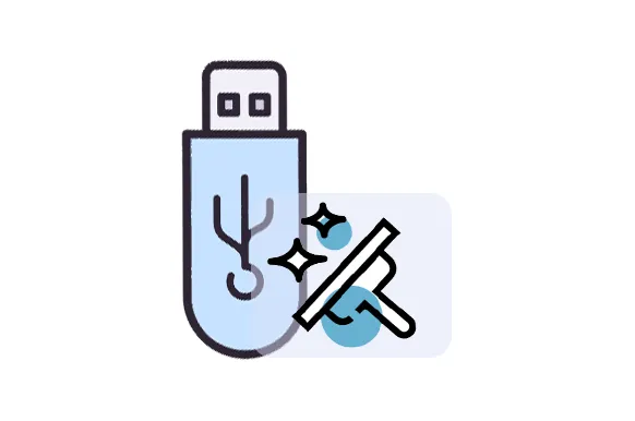 how to wipe a thumb drive
