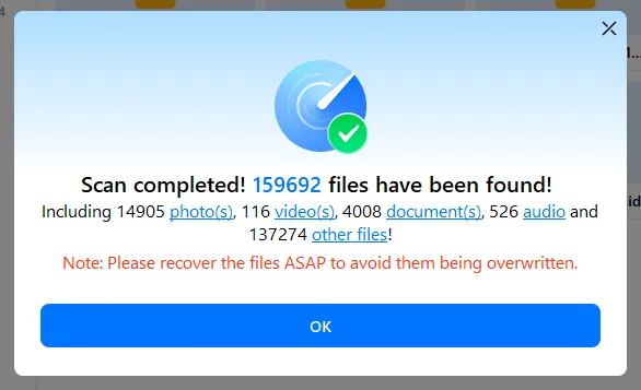 scan files