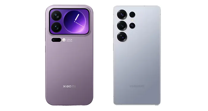 compare the camera of xiaomi 17 and samsung s25